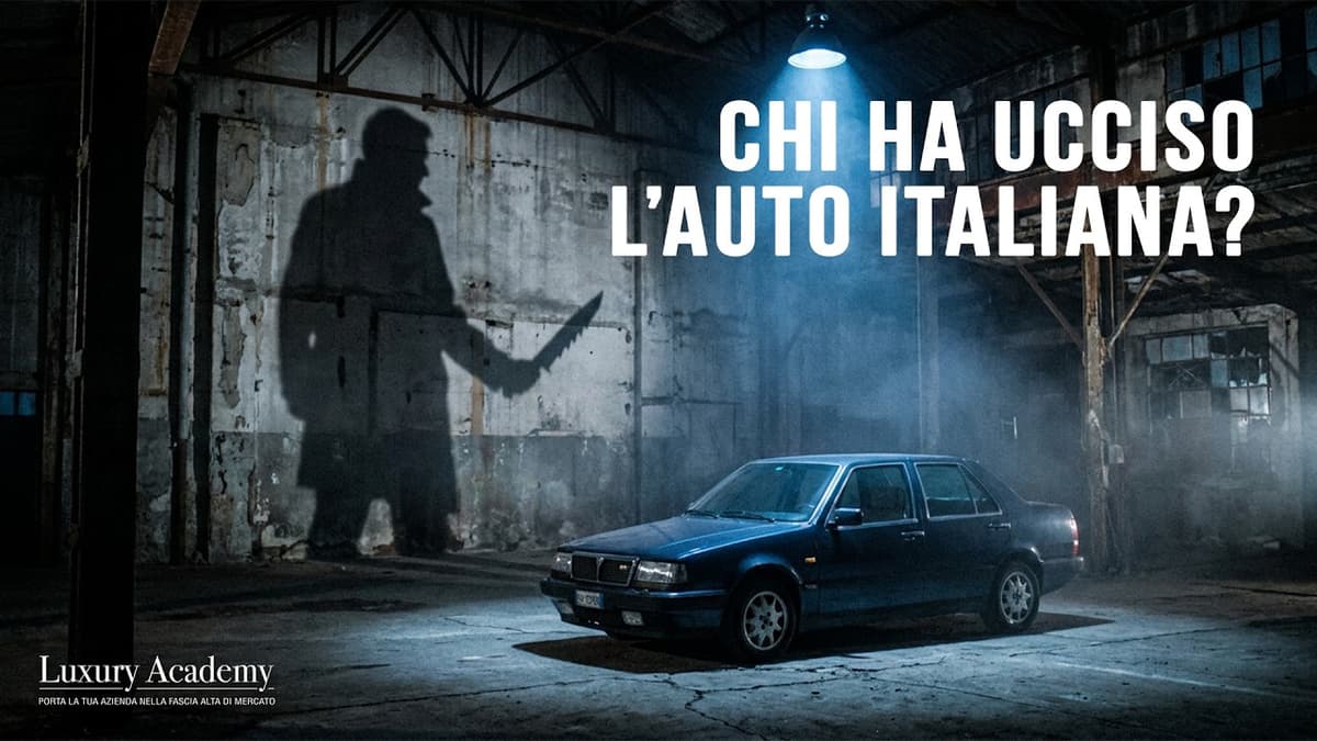 Who killed the Italian car? From 2 million cars in 1989 to 238,000 in 2025