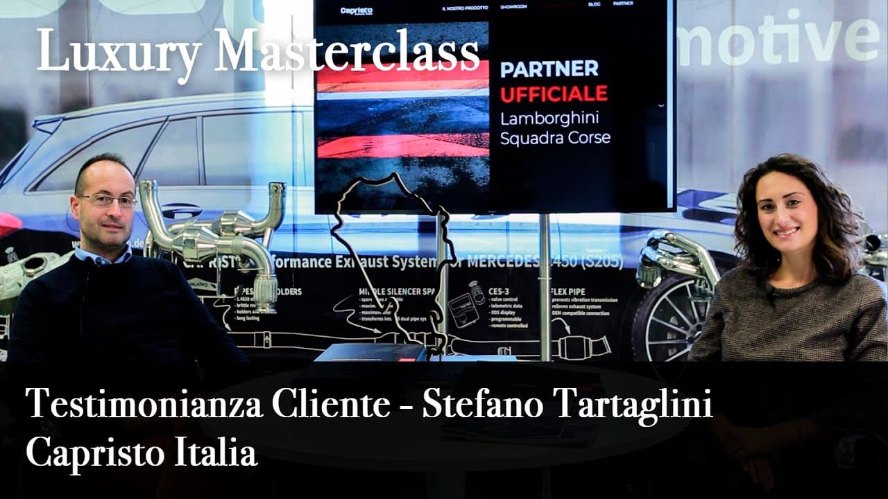 Stefano Tartaglini, owner of Capristo Italia