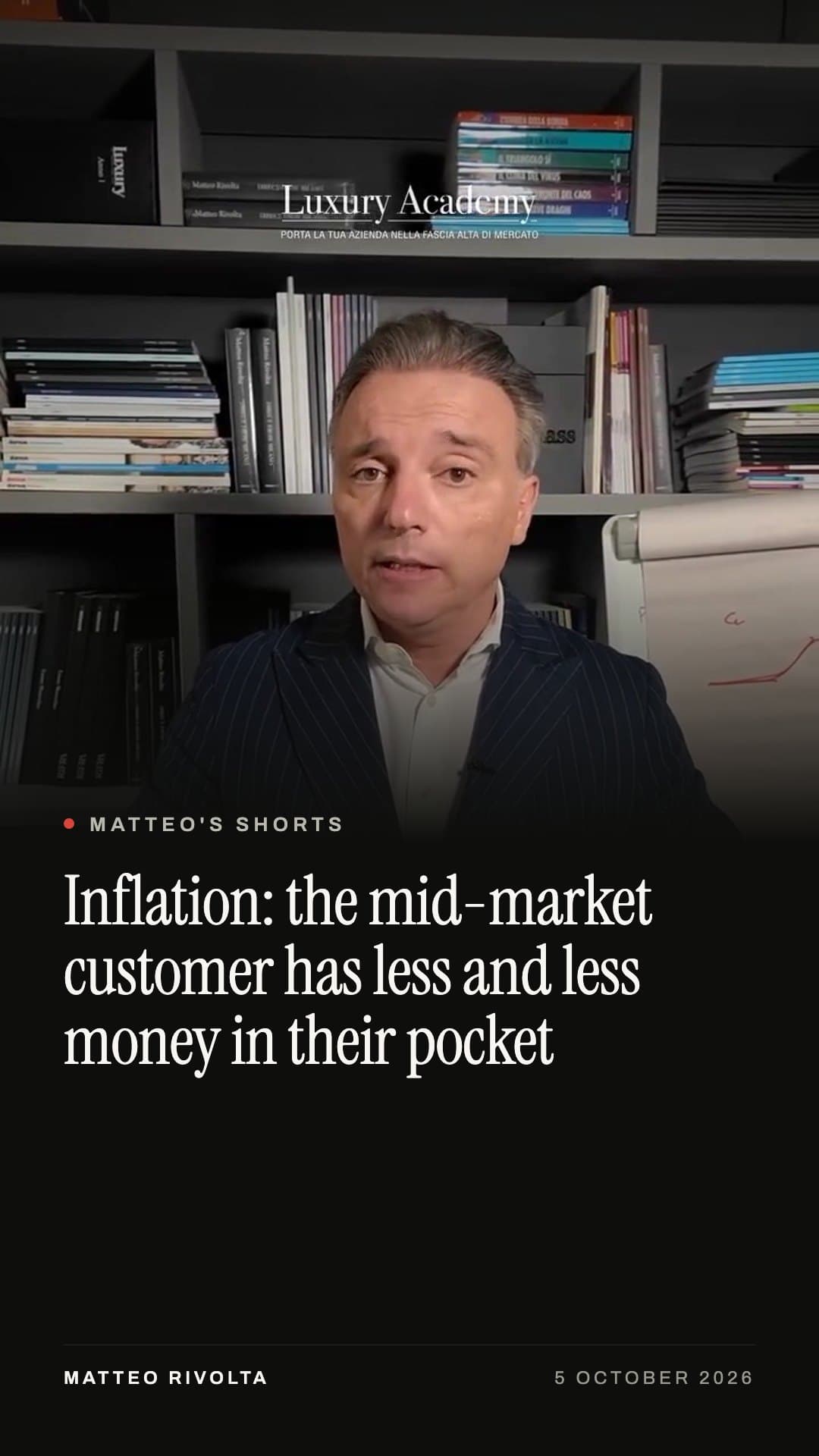 Inflation: the mid-market customer has less and less money in their pocket