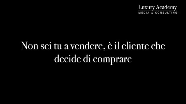 Second commandment: you are not the one selling, the customer decides to buy.
