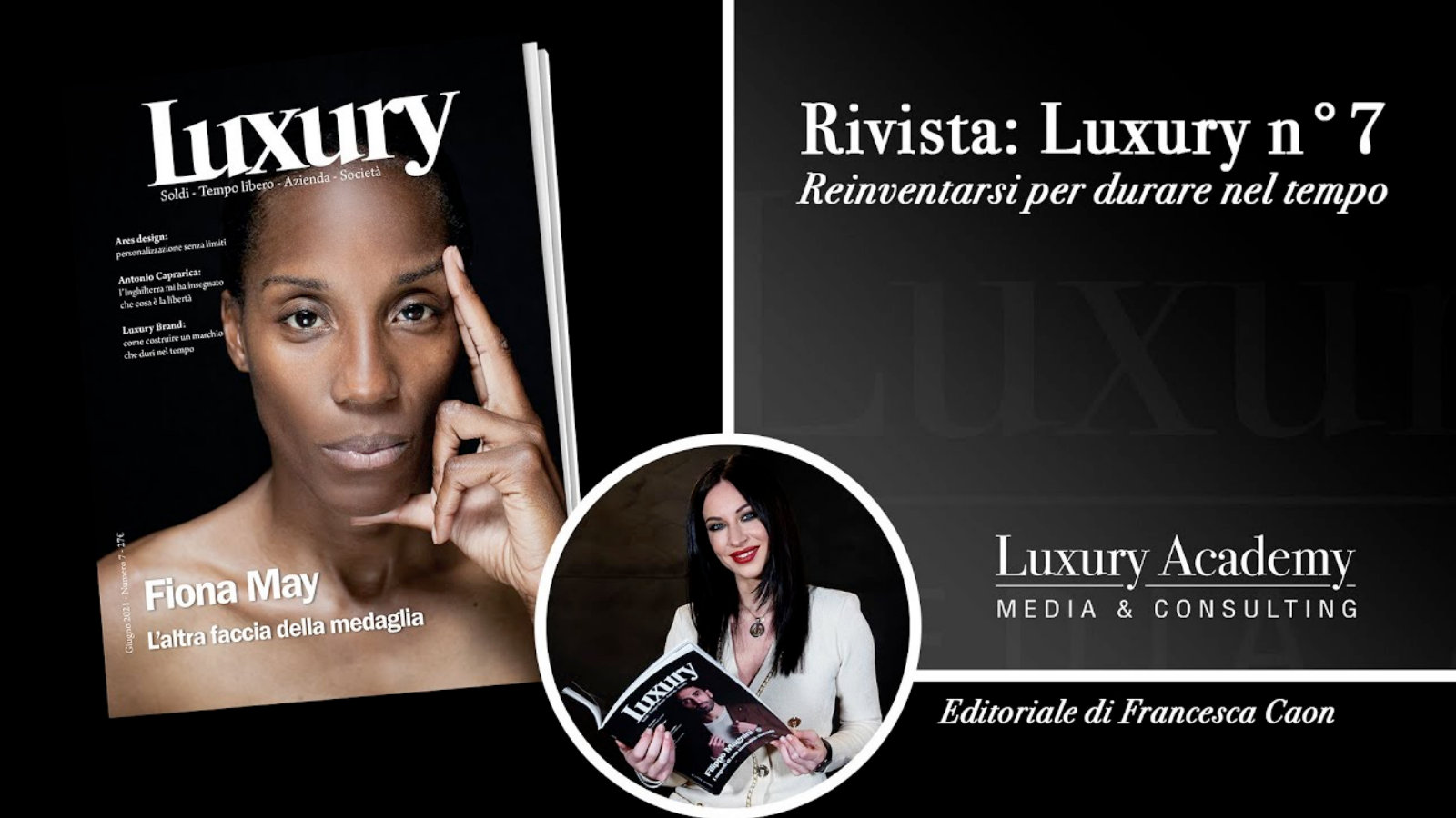 Luxury no. 7, the Luxury Academy magazine.