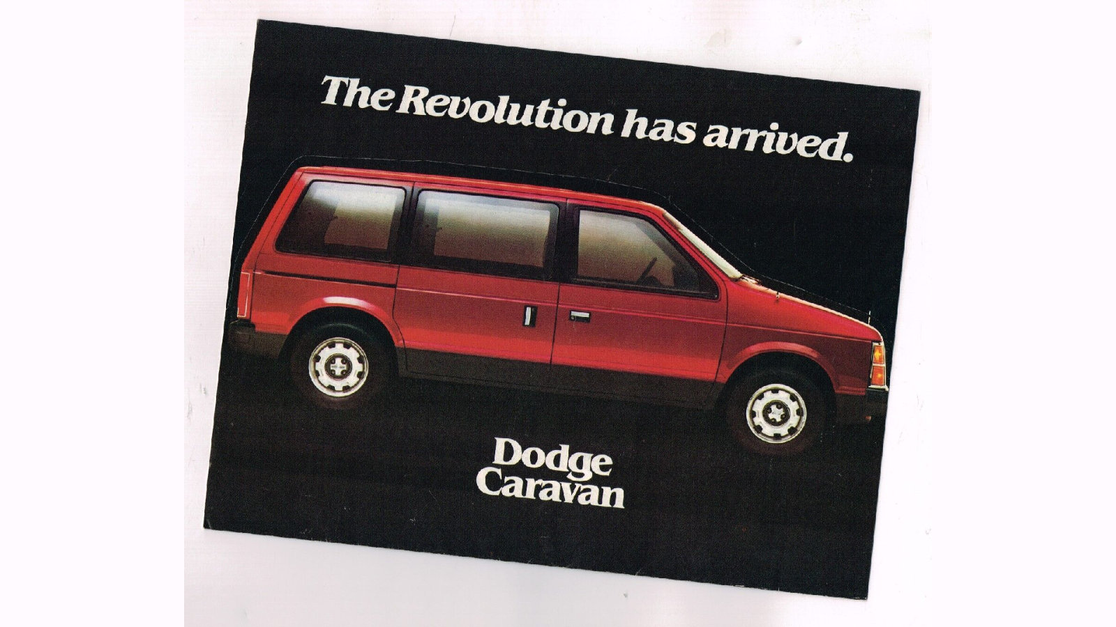 1983: la Dodge Caravan, il primo minivan. The revolution has arrived.