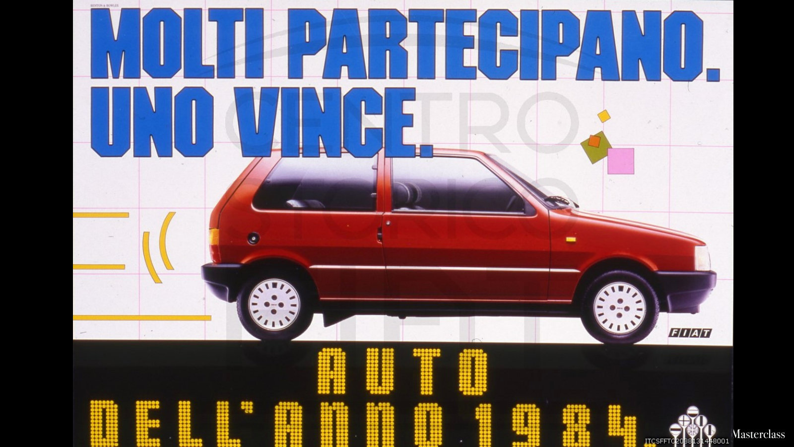 Many enter, Uno wins: Car of the Year 1984.