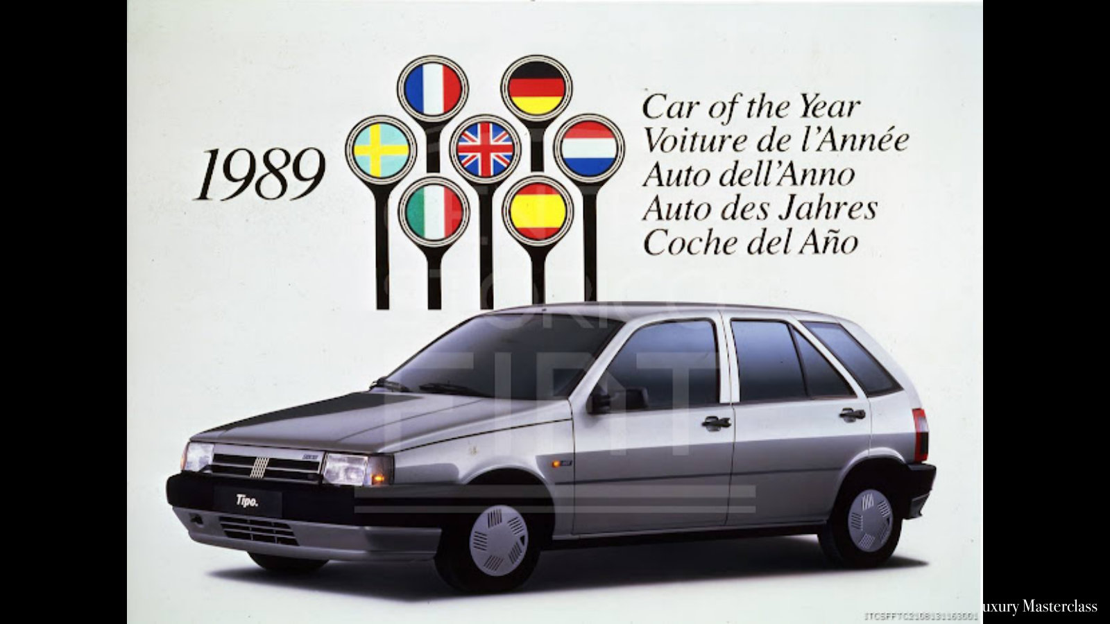 Fiat Tipo, Car of the Year 1989.