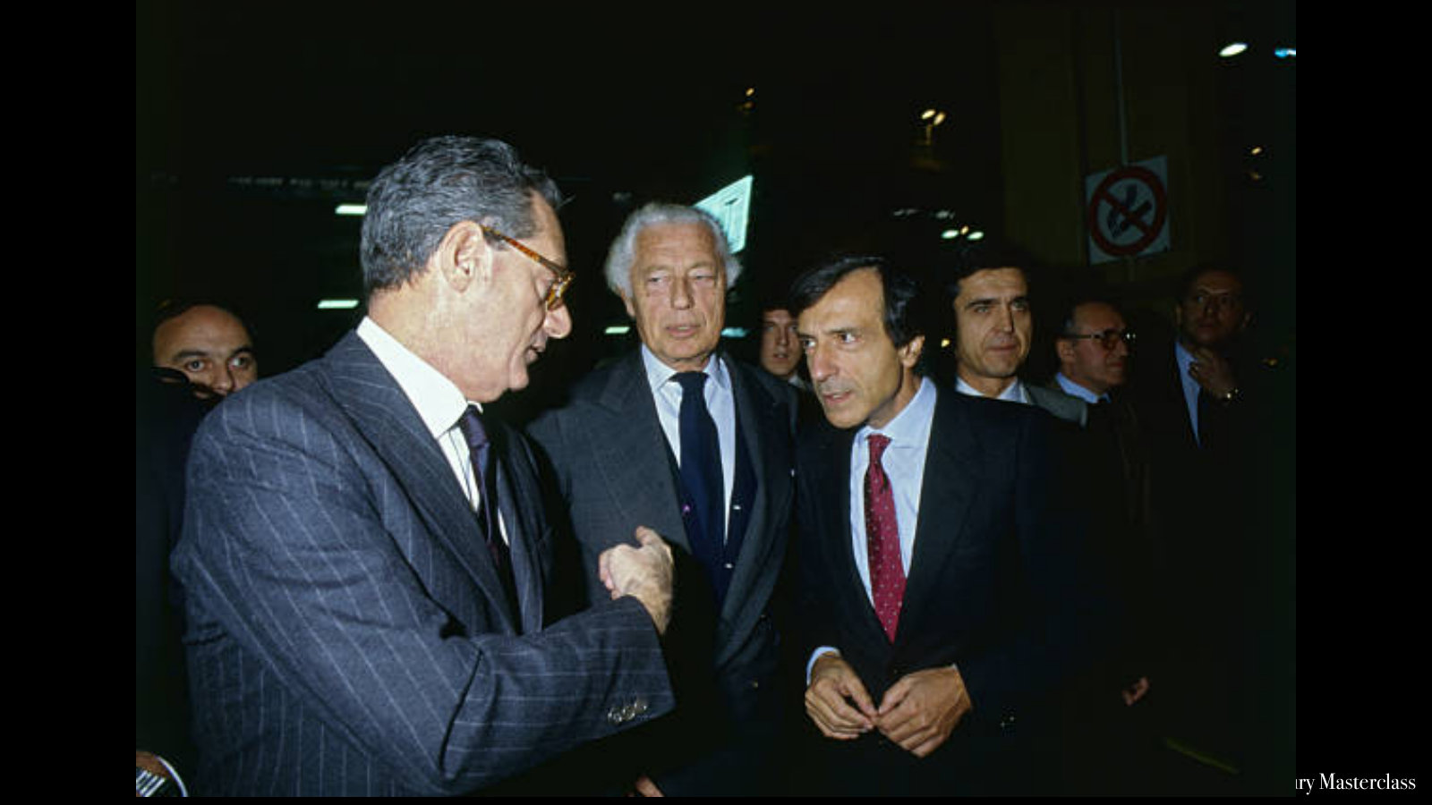 Ghidella, Agnelli and Romiti.